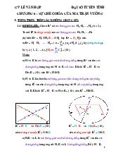 Lý thuyết Chương 6: Sự chéo hóa của ma trận vuông môn Đại số tuyến tính | Trường Đại học Khoa học tự nhiên, Đại học Quốc gia Thành phố Hồ Chí Minh