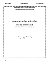 Tỏng hợp công thức hóa đại cương