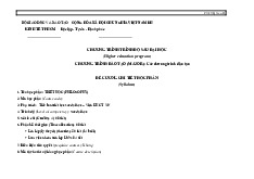 Đề Cương Chi Tiết Học Phần Triết Học Cao Học | Đại học Quốc Tế Hồng Bàng