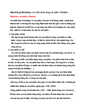 Hoạt động Marketing mix (4P) của hãng mỹ phẩm Cocoon - Tài liệu tổng hợp