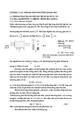 Chương 8: Các phương pháp phân tích quang học | Lí thuyết | Lí thuyết Vật lý | Trường Đại học khoa học Tự nhiên