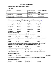 Bài tập Tiếng Anh 9 sách thí nghiệm có đáp án unit 2
