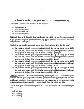 Câu hỏi trắc nghiệm chương 4 CNXH | Chủ nghĩa xã hội khoa học | Đại học Công nghiệp Thành phố Hồ Chí Minh