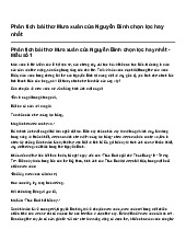 Phân tích bài thơ Mưa xuân của Nguyễn Bính chọn lọc hay nhất | Ngữ văn 9