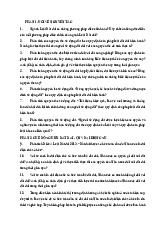 Tài liệu Vấn đáp Môn Luật đất đai | Trường Đại học Luật Hà Nội