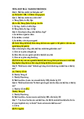 Tổng hợp trắc nghiệm Triết học | Trường Đại học Luật, Đại học Quốc gia Hà Nội