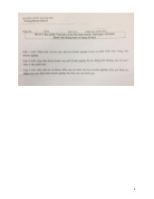 Đề thi cuối kì 1 môn Văn hóa và đạo đức trong kinh doanh  năm học 2025-2026  - trường đại học Kinh tế- Đại học Quốc Gia Hà Nội