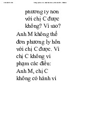 Giải quyết vấn đề 8 - Luật Hôn nhân và Gia đình 2014 môn Pháp luật đại cương| Trường Đại học Ngoại Thương