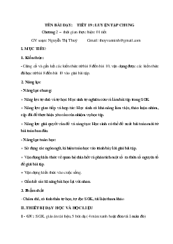 Bài Luyện tập chung chuong 2 trang 43 | Bài giảng  Toán 6 | Kết nối tri thức