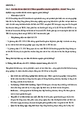 Tự luận chương 2 GCCN Theo Quan Điểm Mác Lênin | Chủ nghĩa xã hội khoa học