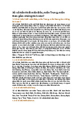 Xổ số kiến thiết miền Bắc, miền Trung, miền Nam gồm những tỉnh nào?