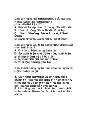 Tài liệu ôn tập - Chủ nghĩa xã hội khoa học | Trường đại học Lao động - Xã hội