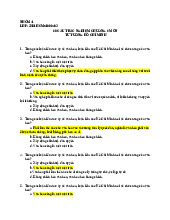 TOP 60 câu trắc nghiệm chương 6 - môn tư tưởng Hồ Chí Minh