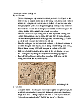Thành tựu văn hoá Ai Cập cổ đại - Chủ nghĩa xã hội | Trường Đại học Thủ đô Hà Nội