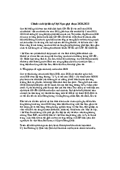 Chính sách tài khóa Việt Nam 2020 | Kinh tế chính trị Mac-Lenin | Trường đại học Bách Khoa Hà Nội