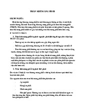 Tổng Quan Về Tràn Khí Màng Phổi - Định Nghĩa, Nguyên Nhân, Chẩn Đoán môn Y khoa | Trường Đại Học Tây Nguyên