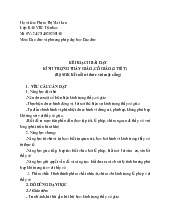 Kế hoạch bài dạy Kính trọng thầy giáo ,cô giáo (2 tiết) (bộ sgk kết nối tri thức với cuộc sống) | Giáo án môn Đạo đức 2