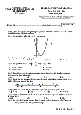 Đề khảo sát Toán 11 đầu năm 2024 – 2025 trường THPT Thuận Thành 1 – Bắc Ninh