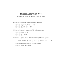 Bài tập tín hiệu hệ thống