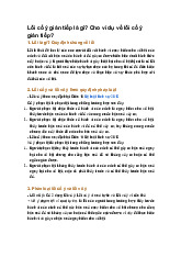 Lỗi cố ý gián tiếp là gì? Cho ví dụ về lỗi cố ý gián tiếp?