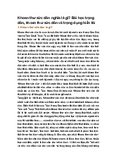 Khoan thư sức dân nghĩa là gì? Bài học trọng dân, khoan thư sức dân và trọng dụng hiền tài