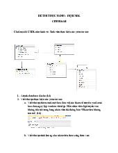 Đề Thi Thực Hành SQL | Cơ sở dữ liệu | Trường Đại học Khoa học Tự nhiên, Đại học Quốc gia Hà Nội