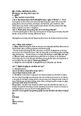 Đề cương môn bào chế | Đại học Y khoa Phạm Ngọc Thạch