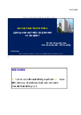 CẬP NHẬT ĐIỀU TRỊ ĐÁI THÁO ĐƯỜNG TYP 2 môn Y khoa | Trường Đại Học Tây Nguyên