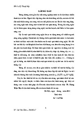 Đồ Án Kỹ Thuật Sấy| Môn Thiết kế hệ thống sấy các sản phẩm thực phẩm| Trường Đại học Bách Khoa Hà Nội