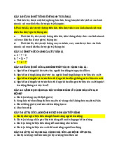 Các Câu Hỏi Về Tư Bản và Giá Trị Thặng Dư | Môn Kinh tế chính trị Mác-Lênin - Đại học Kinh Tế Quốc Dân