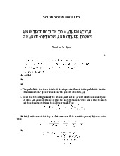 Solutions manual - Quantitative method | Môn Finance - Banking - Trường Đại học Quốc tế, Đại học Quốc gia Thành phố Hồ Chí Minh