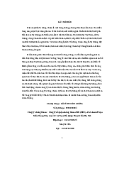 Báo cáo Thị Trường Chứng Khoán | Học viện Ngân hàng