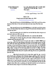 Báo cáo Cải cách hành chính xã An Linh - huyện Phú Giáo, tỉnh Bình Dương | Học viện Hành chính Quốc gia
