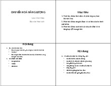 Chuyển hóa năng Lượng: Phản Ứng Oxy Hoá Khử & Tổng Hợp ATP | Bài giảng hóa sinh