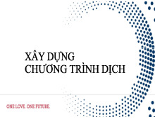 Tài liệu Môn Chương trình dịch | Đại học Bách Khoa Hà Nội