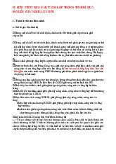 Liên Minh Giai Cấp và Tầng Lớp Trong Thời Kỳ Quá Độ Lên CNXH môn Chủ nghĩa xã hội khoa học | Trường Đại học Tôn Đức Thắng