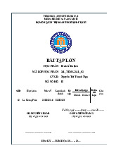 Thảo luận về chính sách cán cân thanh toán du lịch | Bài tập lớn kinh tế du lịch