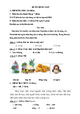 Đề cương ôn tập môn Tiếng Việt thực  | Trường đại học kinh doanh và công nghệ Hà Nội