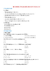Đề cương ôn tập giữa học kỳ 1 môn Toán lớp 6 năm học 2024 - 2025 | Bộ sách Cánh diều