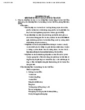 Đề cương ôn thi hết học phần môn cơ sở văn hóa| Trường Đại học Hà Nội