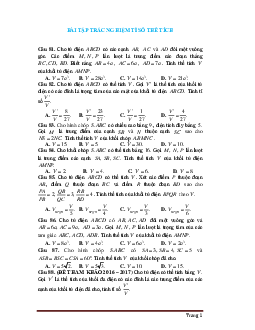 TOP 30 Câu hỏi trắc nghiệm Toán 12 về Tỉ số thể tích (có đáp án)