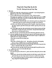 Nghiên cứu về Pháp luật Hợp đồng Chuyên sâu môn Những vấn đề chung của hợp đồng | Trường Đại học Luật Hà Nội