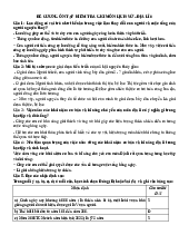 ĐỀ CƯƠNG ÔN TẬP KIỂM TRA GKY MÔN SỬ - ĐỊA 6