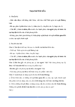 Soạn bài: Mời trầu Ngữ Văn 8 | Cánh diều