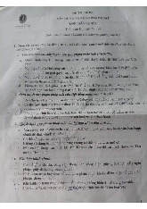 Đề thi cuối kỳ học phần Xây dựng văn bản pháp luật năm 2024 - 2025 | Đại học Luật Thành phố Hồ Chí Minh