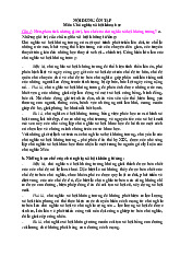 Đề Cương Ôn Tập Môn CNXH Khoa Học: Giá Trị và Hạn Chế môn Chủ nghĩa xã hội khoa học | Trường Đại Học Tây Nguyên