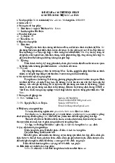 Đề cương chi tiết môn Kinh tế chính trị Mác- Lênin - Công nghệ thông tin | Đại học Mở Hà Nội