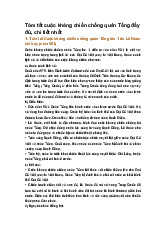 Tóm tắt cuộc kháng chiến chống quân Tống đầy đủ, chi tiết nhất