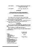 QUYẾT ĐỊNH: Về công bố thủ tục hành chính trong lĩnh vực đầu tư thuộc phạm vi chức năng quản lý nhà nước của Bộ Tài chính
