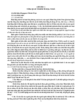 Giáo trình Kinh tế Vi mô | Đại học Quảng Nam